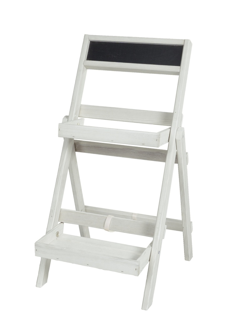 Présentoir et ardoise 2 niveaux