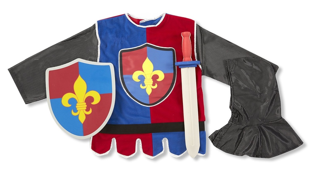 Deguisement Chevalier + Accessoires 
