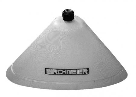 Capot de protection professionnel ovale, blanc, vissable