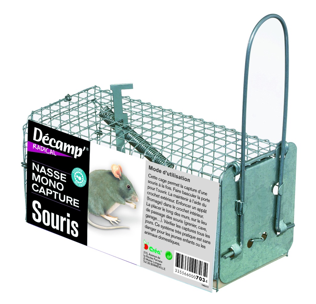 Nasse pour Souris Monocapture