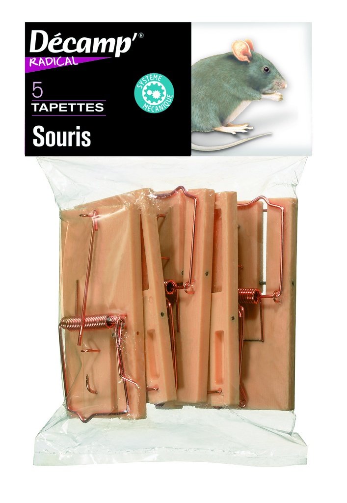 Tapettes à Souris X5
