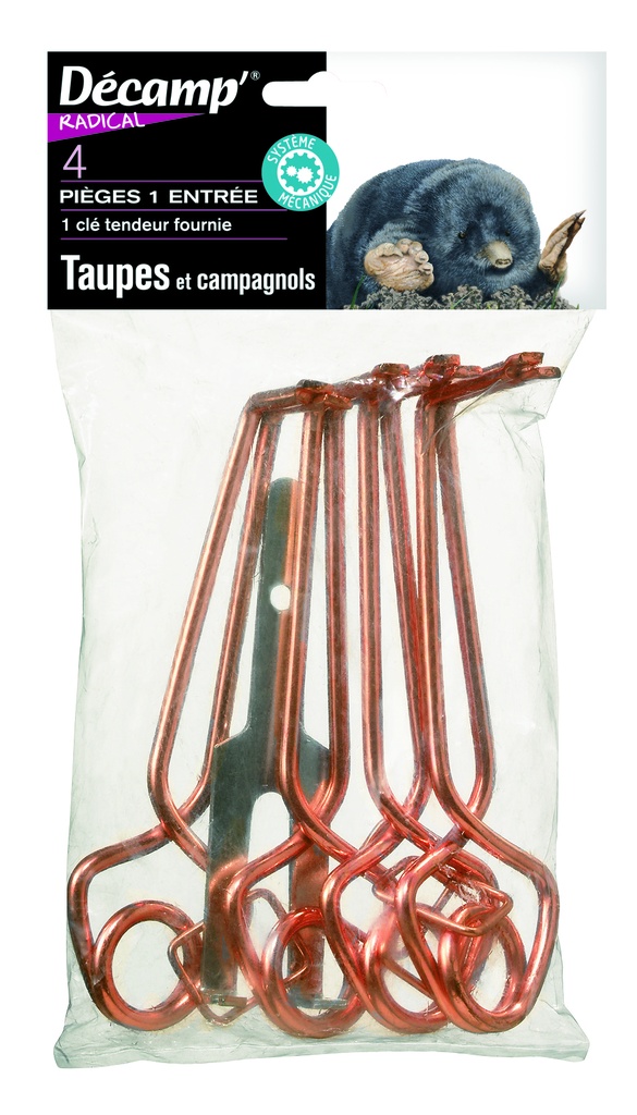 Piege Taupe Tendeur 4 Anneaux
