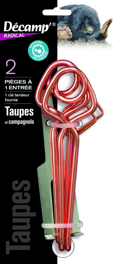 Piege Taupe Tendeur  2 Anneaux