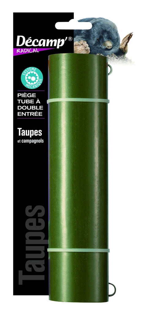 Piege à Taupes Tube Double