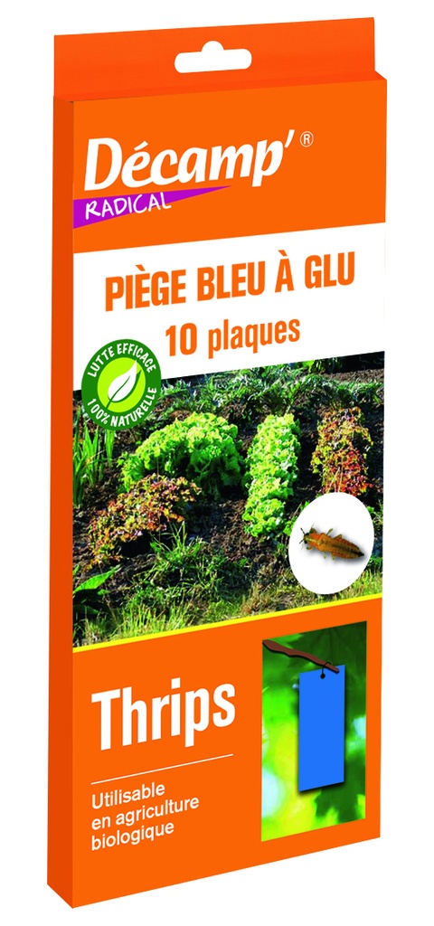Piege Glu Bleu Contre Thrips
