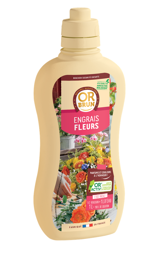 Engrais Liquide Fleurs 1L