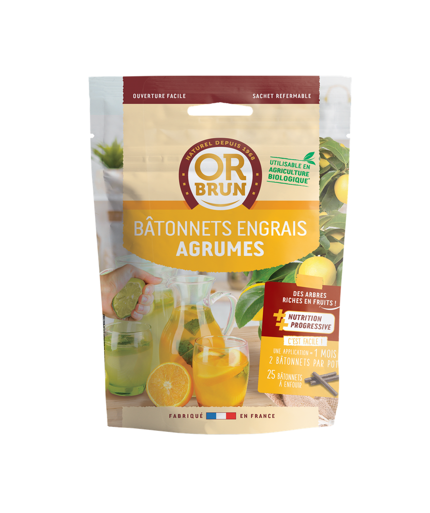 Agrumes Et Plantes Méditerranéennes 25 Bâtonnets