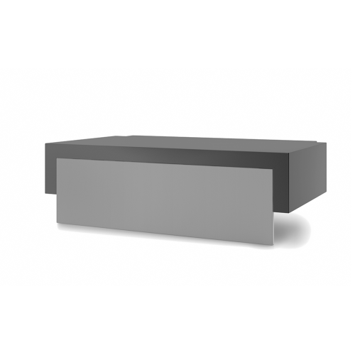 Capot Chariot Acier Noir Et Gris Premium 60