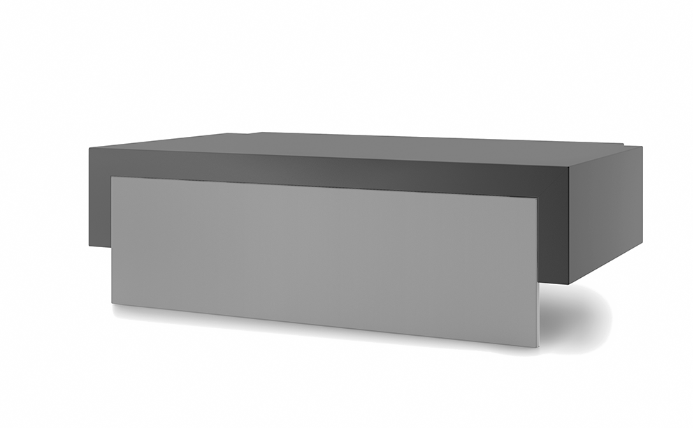 Capot Chariot Acier Noir Et Gris Premium 75