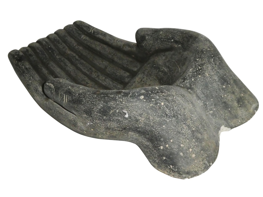 Double main horizontale en bol