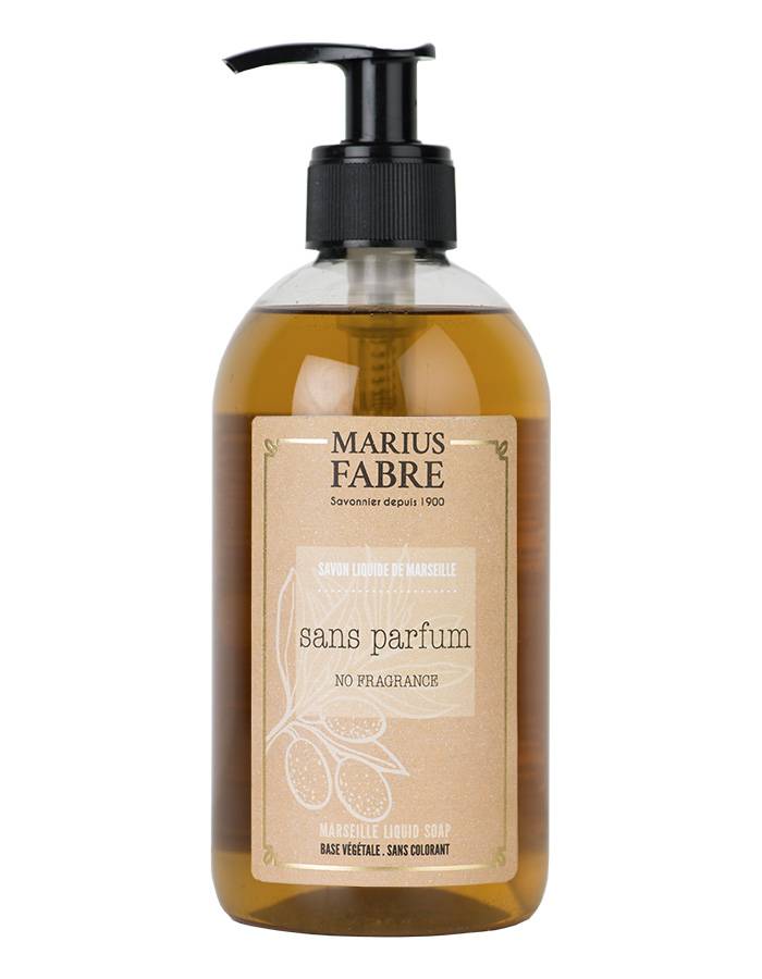 Savon Liquide de Marseille 400 ml pompe Sans Parfum 1900