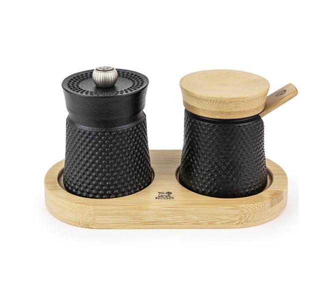 Coffret Bali cast iron, poivre&sel
