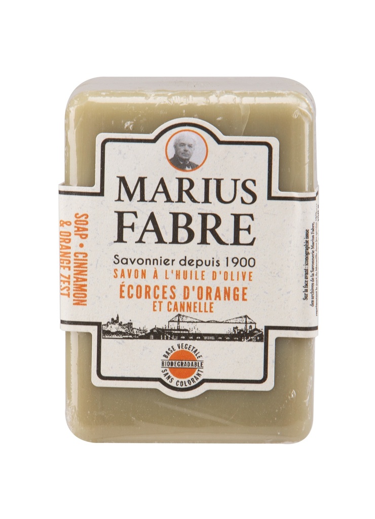 Savonnette 150 g Ecorces d'orange et cannelle à l'huile d'olive 1900