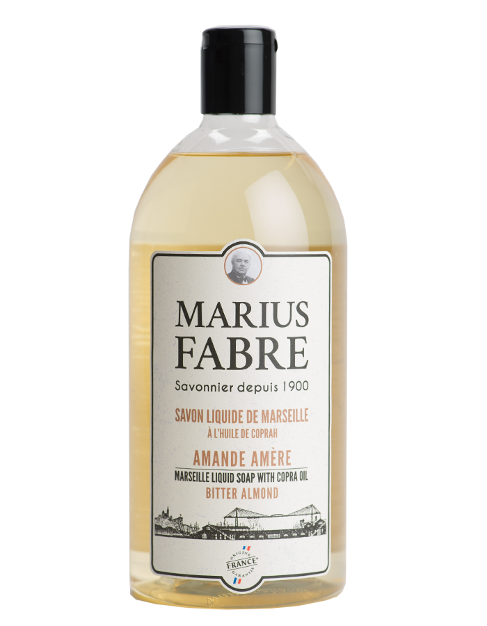 Savon Liquide de Marseille 1L Recharge Amande Amère 1900