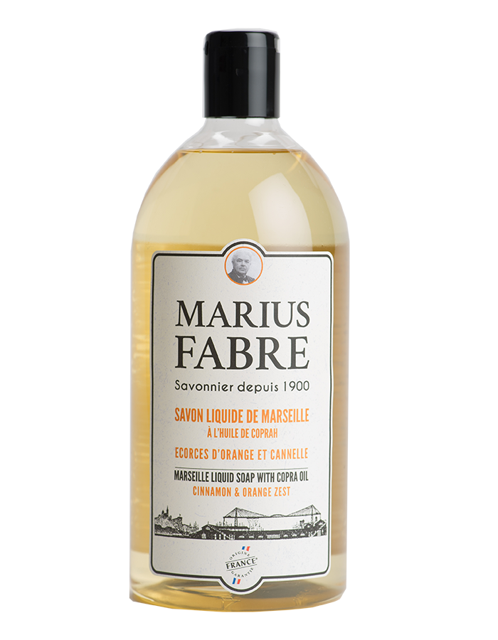 Savon Liquide de Marseille 1 L Recharge Ecorces d'orange 1900