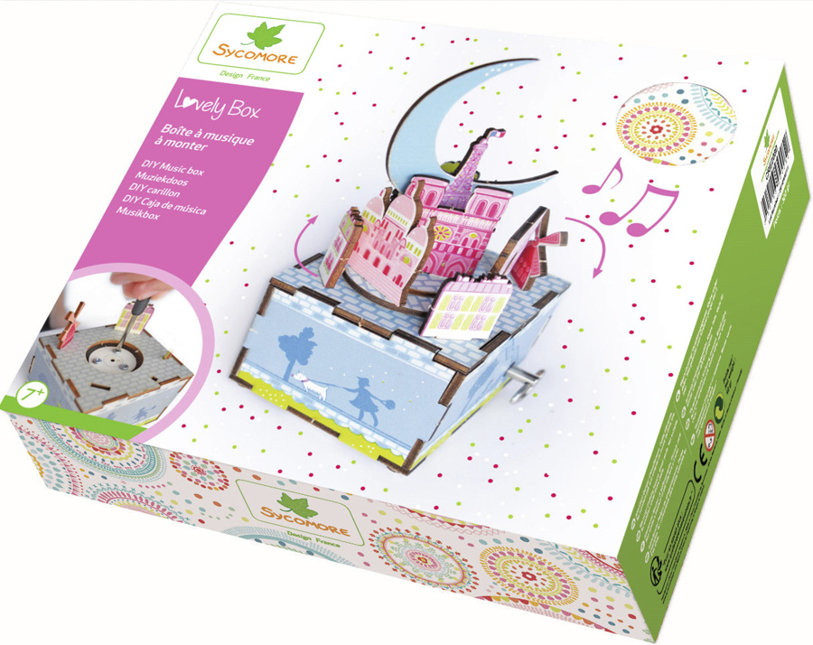 LOVELY BOX GM - BOITE A MUSIQUE A MONTER
