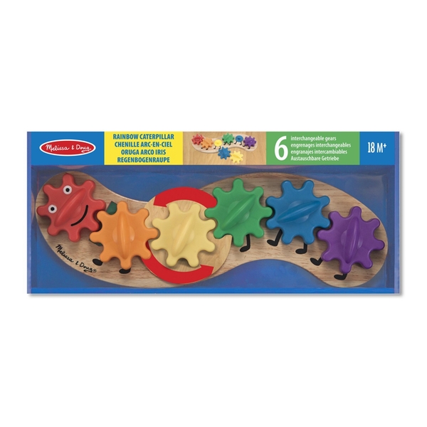 Chenille Bois Engrenage 7Pcs