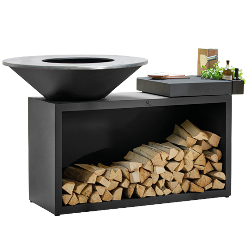 OFYR Island Black 100-100 Ceramic Dark Grey