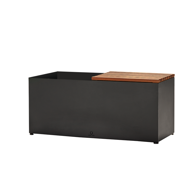 Herb Garden Bench Black