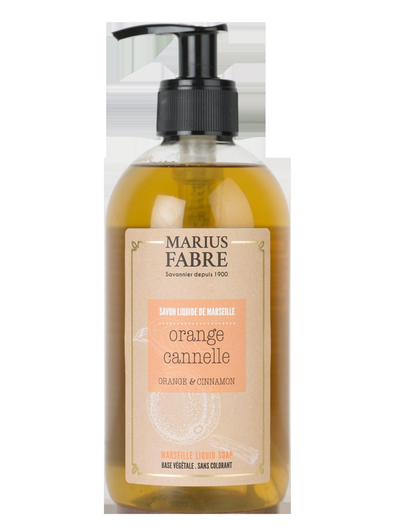 Savon liquide de Marseille 400ml ecorces d'orange BIEN ETRE