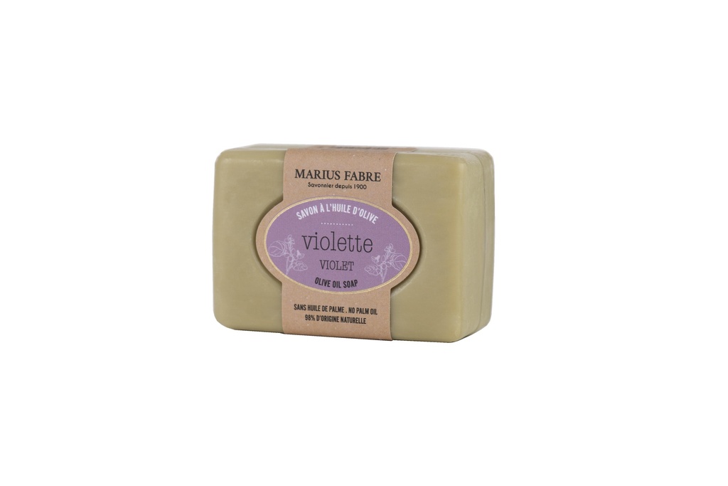Savonnette 100g violette sans palme BIEN ETRE
