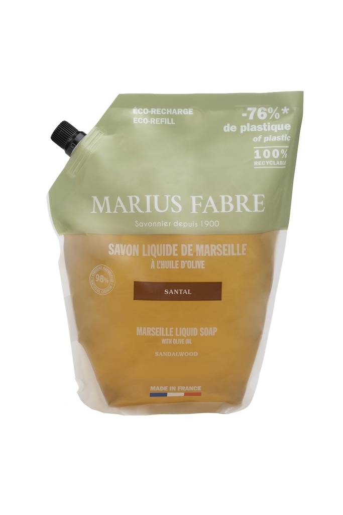 Savon liquide de Marseille 1l santal BIEN ETRE