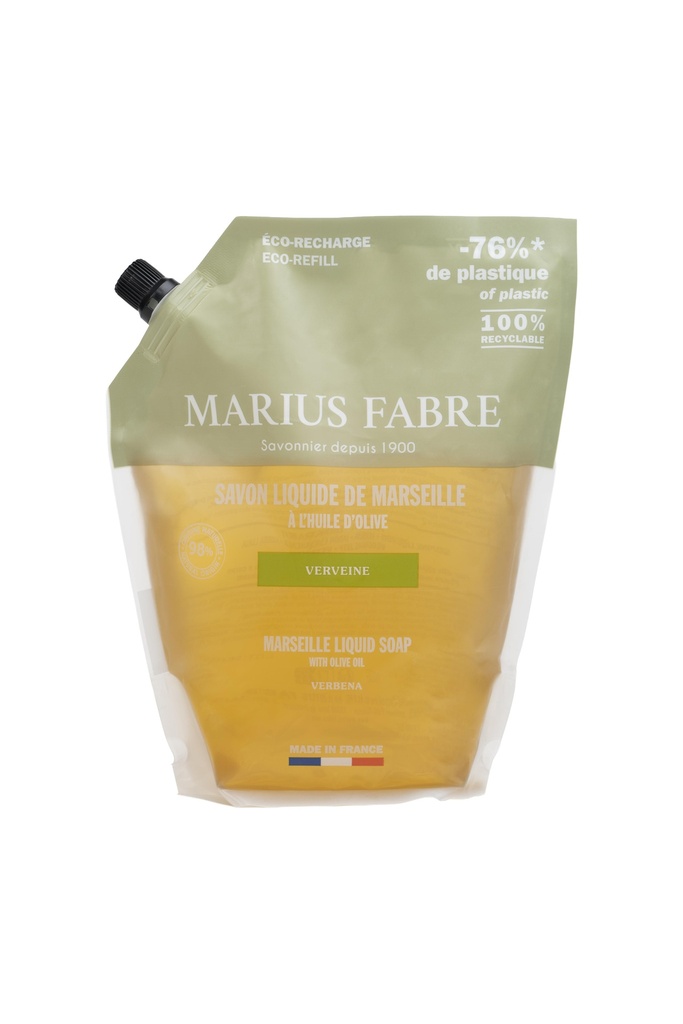 Savon liquide de Marseille 1l verveine BIEN ETRE