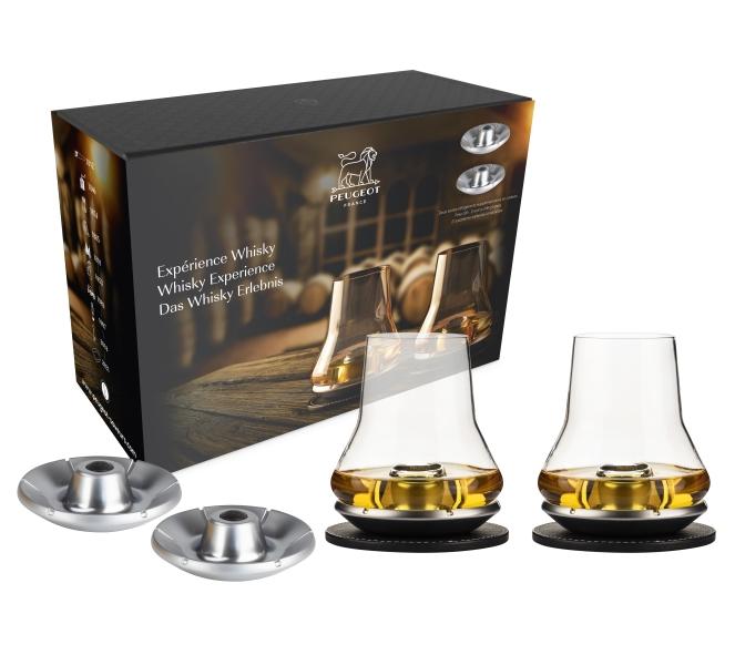 Coffret Verres à Whisky DUO + 2 socles