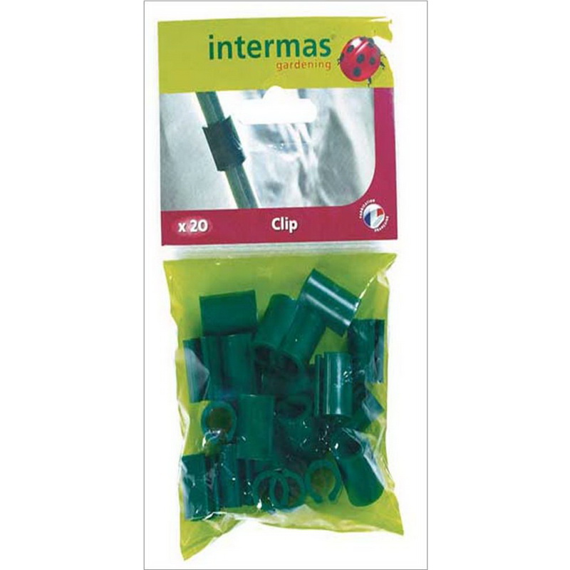 CLIP ARC-PVC 20 .Clips pour arceaux PVC
