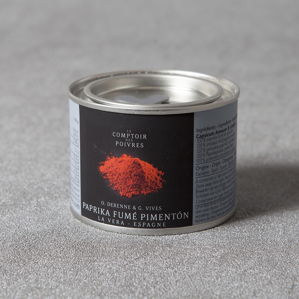 Paprika fumé Pimentón 50gr