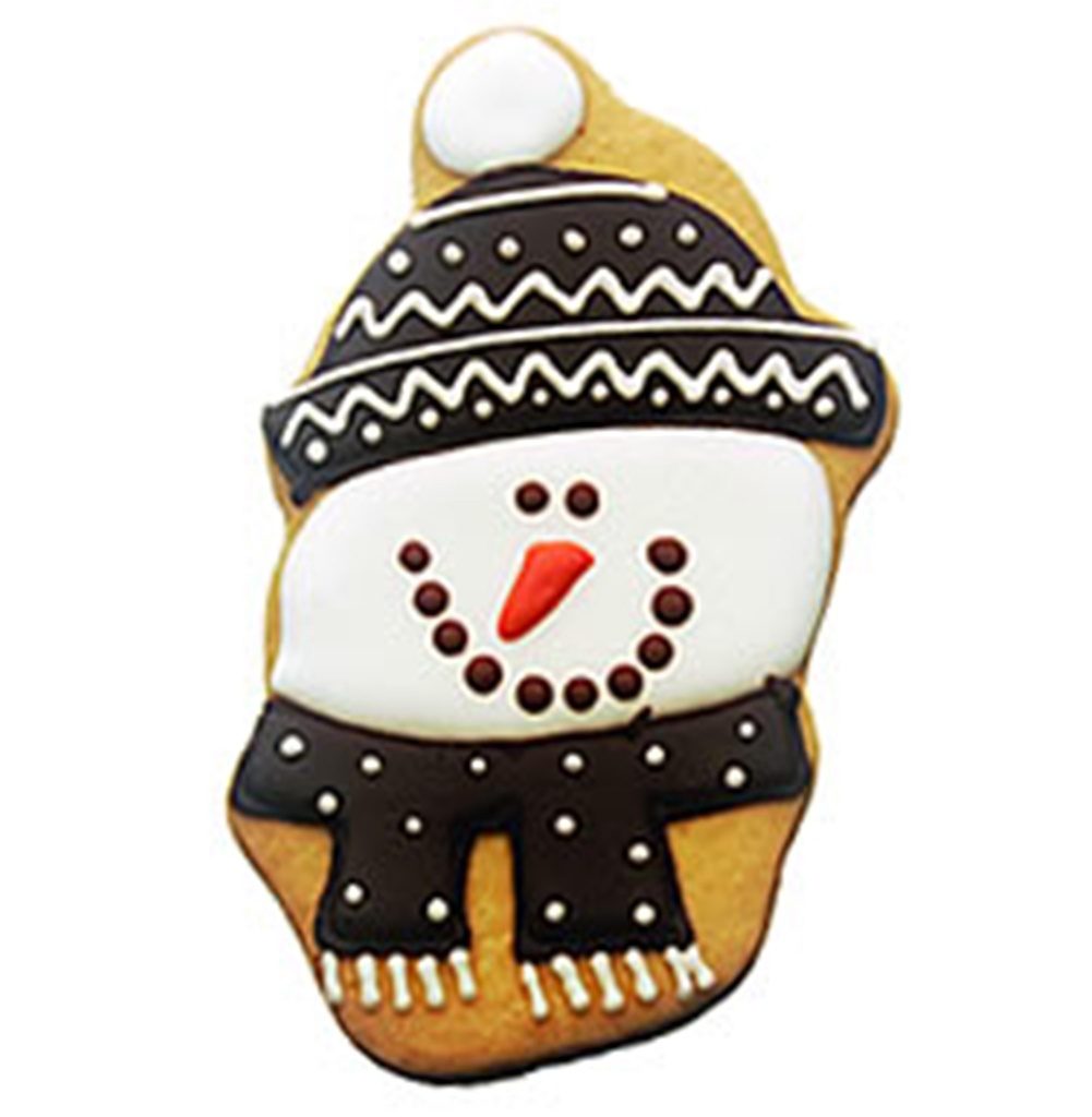 Sablé Déco Noël Snowman vanilla