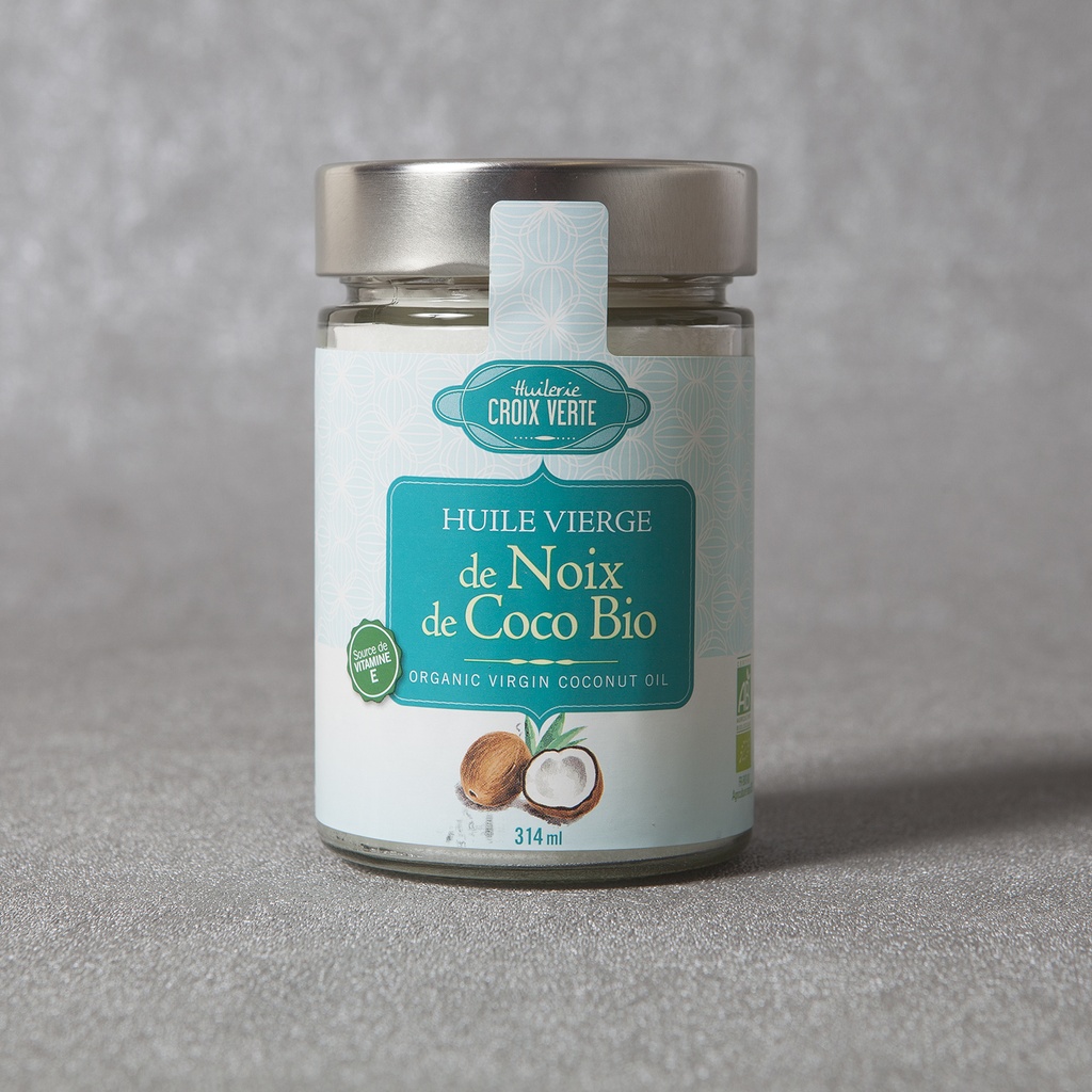 Huile vierge de Noix de Coco BIO 314ml