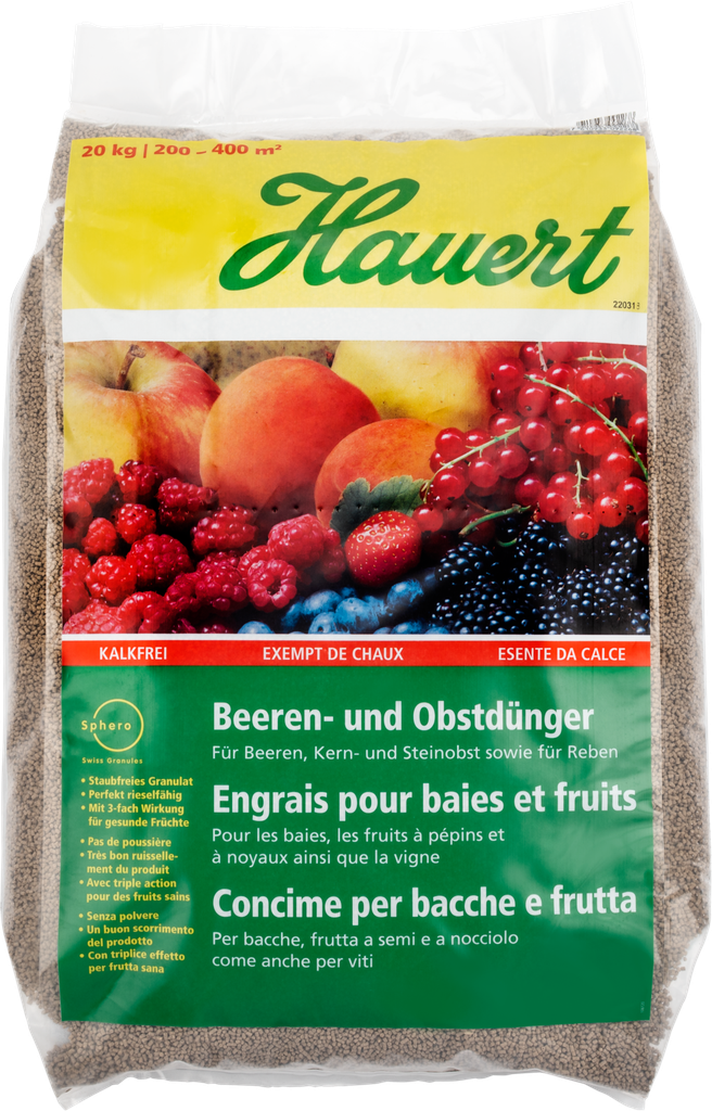 Engrais Baies et arbres fruitiers