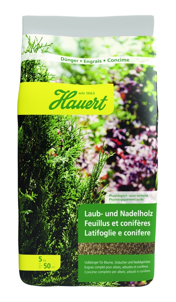 Engrais feuillus et conifères