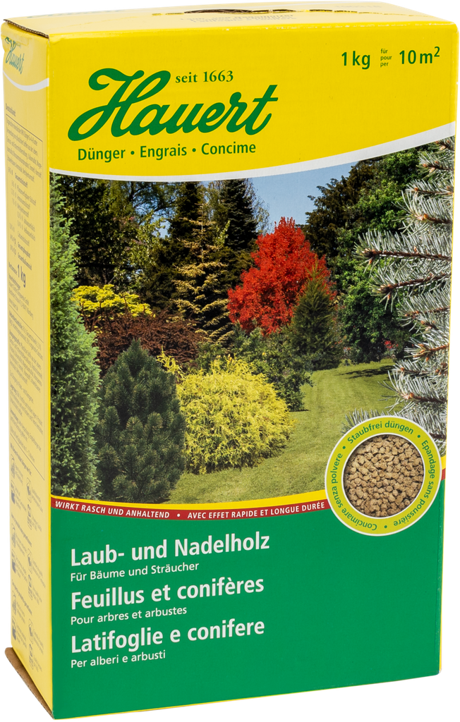 Engrais feuillus et conifères