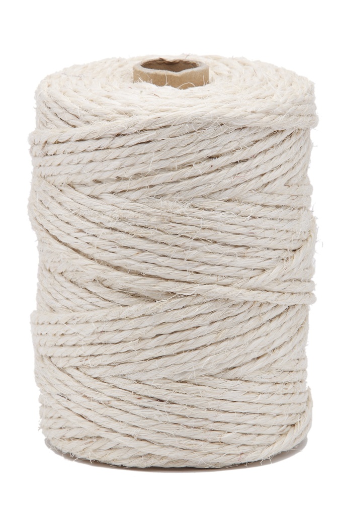 Ficelle en Jute + Fil de cuivre Ø 2 mm ± 150 m en 200 g S/Grande Coque