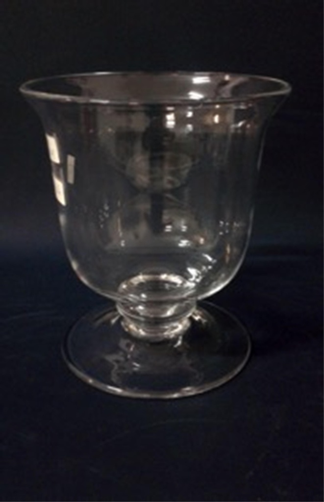 Photophore sur pied bord rond