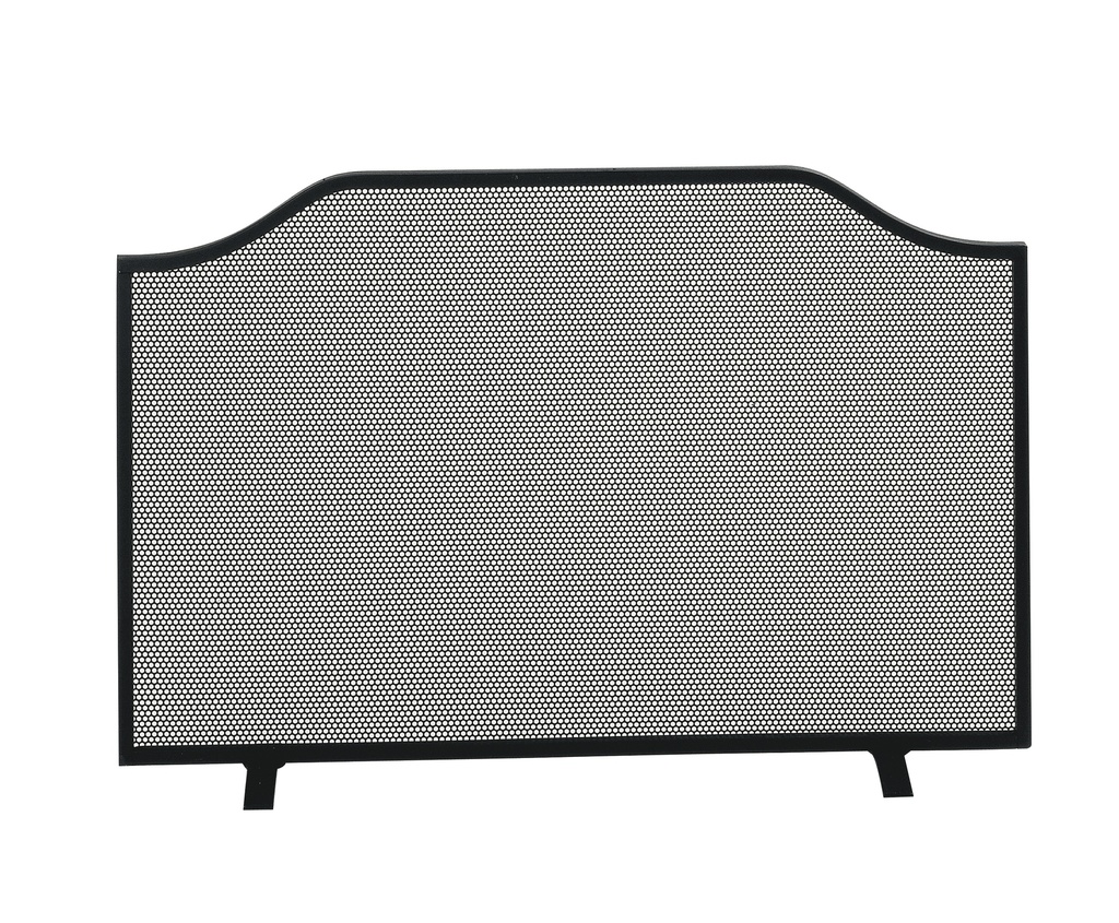 Pare feu 1 volet acier verni noir