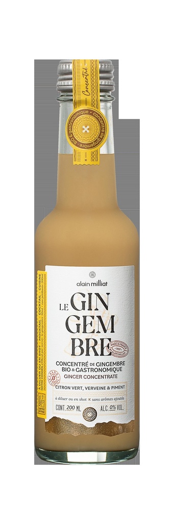 Concentré le gingembre-citron 20cl