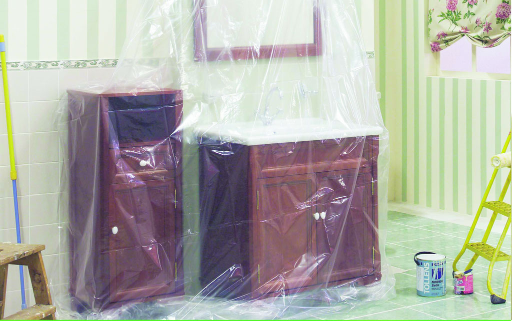 BRICOFILM Feuille plastique de protection bricolage