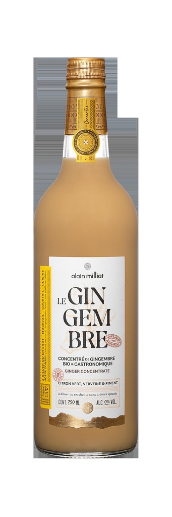 Concentré le gingembre-citron 75cl