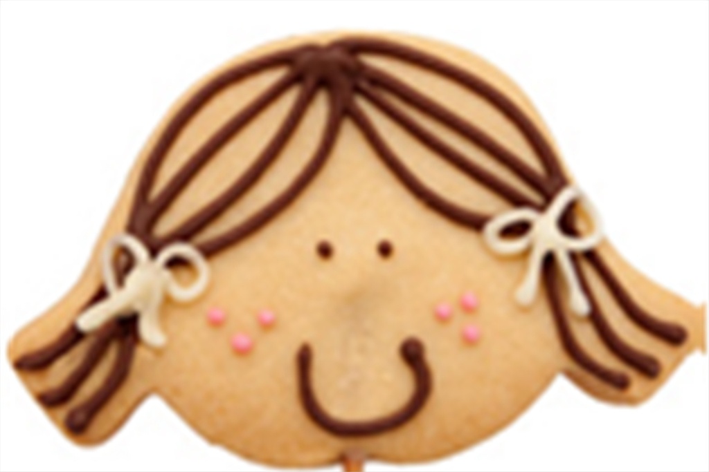 Sablé Déco girl face