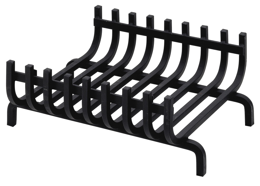 Grille à bûches 9 barres verni 201602