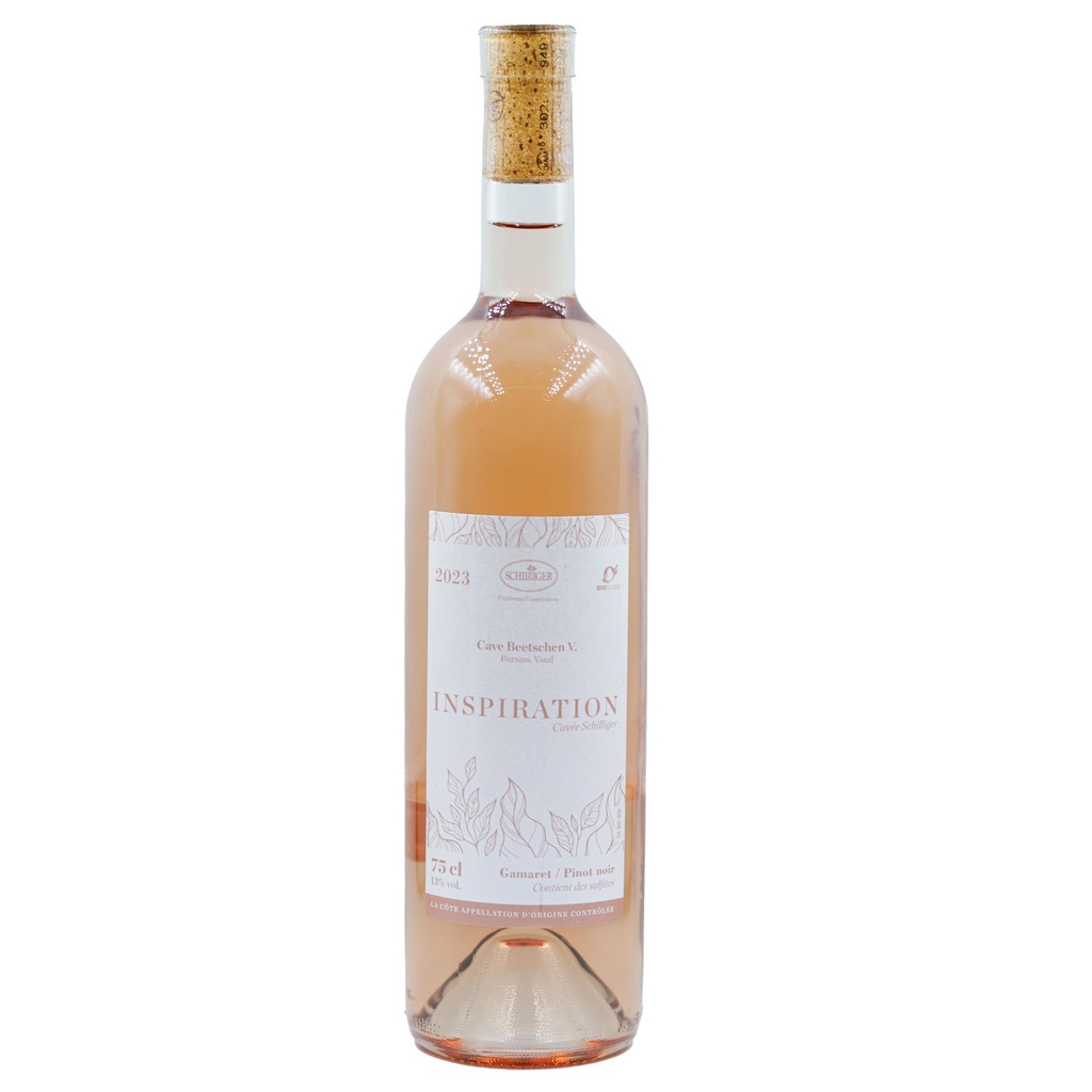 LA COTE  INSPIRATION , Cave Beetschen BIO Rosé