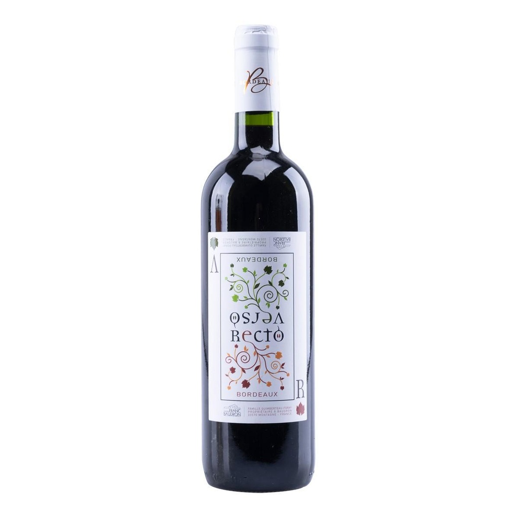 Bordeaux  recto-verso , ch. franc-baudron
