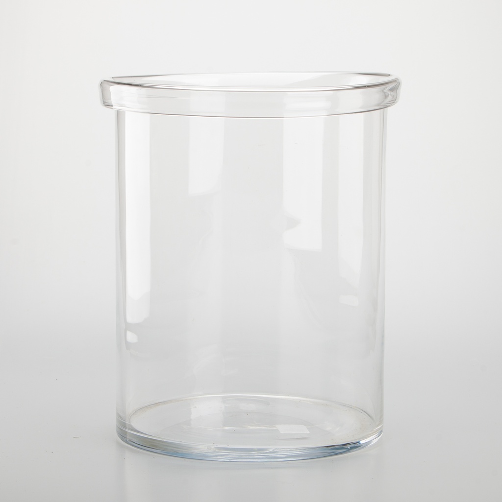 Photophore cylindrique bord rond