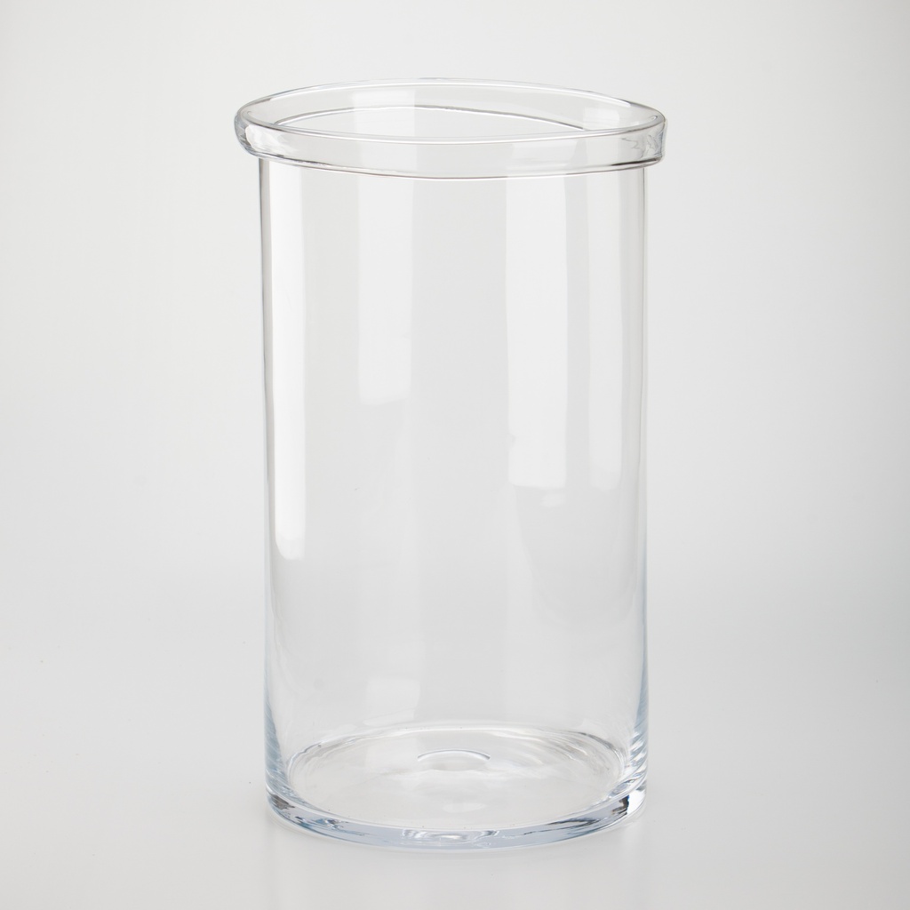 Photophore cylindrique bord rond