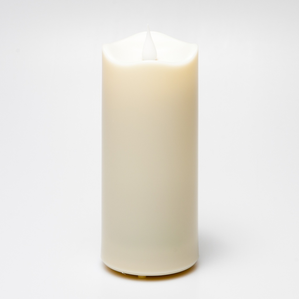 Bougie LED 3D Extérieur Lucie