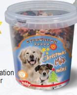 Friandise chien Christmas mix mini 500g