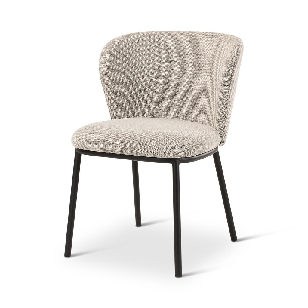 Table Cobos ronde noire